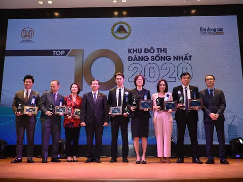 Van Phuc City nhận danh hiệu Top 10 Khu đô thị đáng sống nhất năm 2020