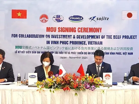 Vinamilk và Vilico ký ghi nhớ hợp tác 500 triệu USD trong chuyến công tác của Thủ tướng tại Nhật Bản