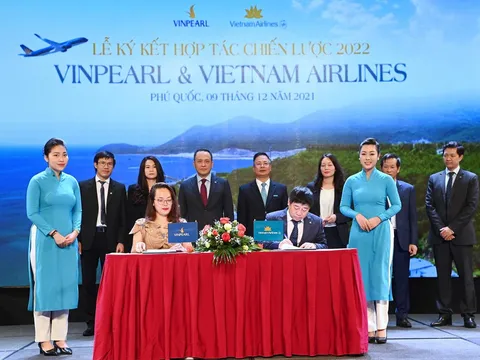 Vietnam Airlines và Vinpearl ký kết hợp tác phát triển sản phẩm hàng không - du lịch