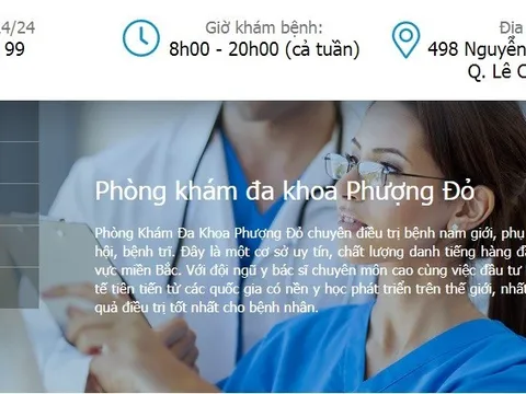 Phòng khám Đa khoa Phượng Đỏ - Địa chỉ khám chữa bệnh uy tín Hải Phòng