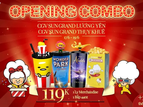 CGV "trở lại và lợi hại hơn xưa" với 2 cụm rạp chiếu phim tại Hà Nội