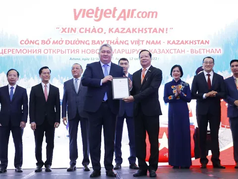 Cơ hội khám phá Việt Nam dành cho du khách Kazakhstan với  đường bay thẳng của Vietjet