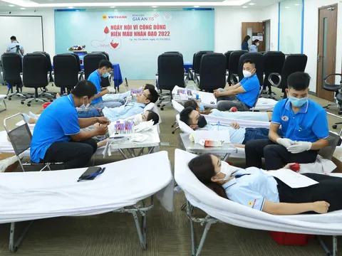 Vietbank tổ chức ngày hội Hiến máu nhân đạo 2022