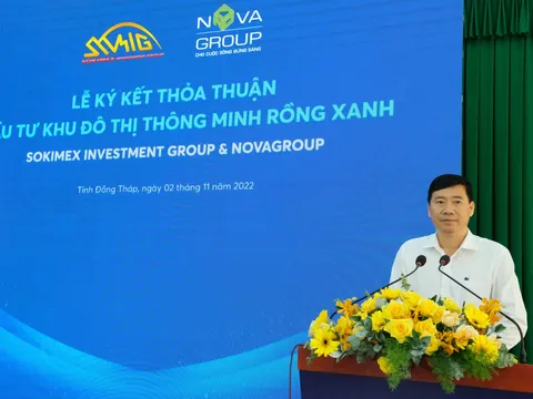 NovaGroup và Sokimex cam kết đầu tư, phát triển dự án khu đô thị BLUE DRAGON