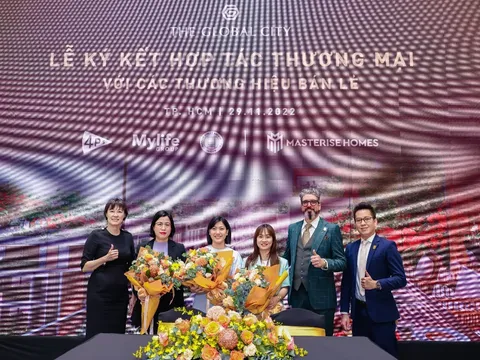 Masterise Homes hợp tác với loạt thương hiệu F&B nổi tiếng, gia tăng tiềm năng thương mại tại The Global City