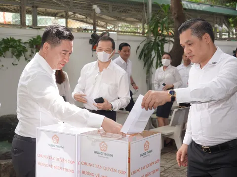 Hưng Thịnh ủng hộ gần 5,3 tỷ đồng hỗ trợ đồng bào vùng lũ miền Trung